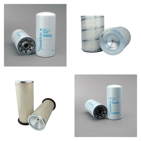 KOMATSU HD 325-5 Filter Service Kit Air Oil Fuel Filters w/KOMATSU  Eng.