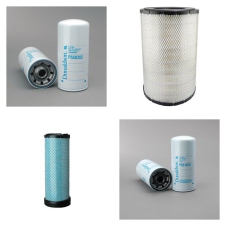 Filter Kit for Komatsu HD325-6 Air Oil Fuel Filters with Komatsu Engine Serial No 6001-