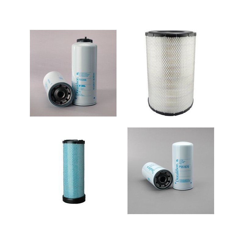 Filter Kit for Komatsu HD325-6 Air Oil Fuel Filters with Komatsu SAA6D140E-3A-8 Engine Serial No 6001-