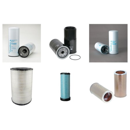 Filter Kit for Komatsu HD325-7R with Komatsu SAA6D140E-5DR-W Engine Serial No 11001-