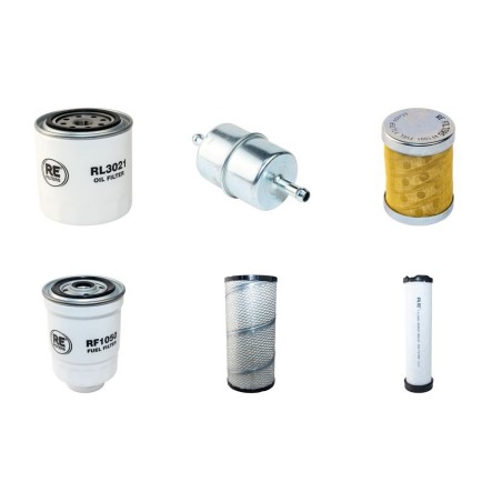 AUSA D 900 APG Filter Service Kit Air Oil Fuel Filters w/Kubota V3600T-EU2 Eng.   YR  2012-