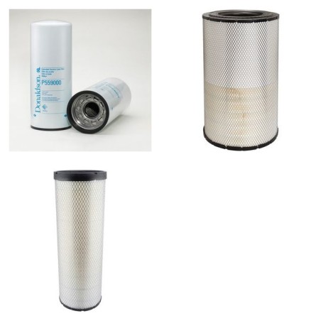 KOMATSU HM 400 Filter Service Kit w/KOMATSU  Eng.