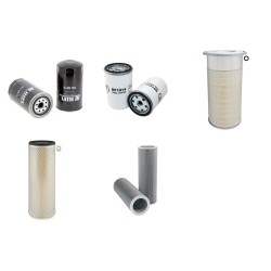 Filter Kit for Komatsu K2-3620 with Komatsu Engine