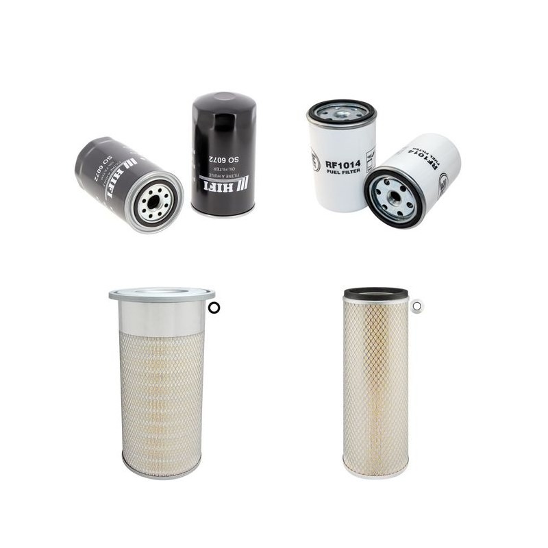 Filter Kit for Komatsu K2-3620 Air Oil Fuel Filters with Komatsu Engine