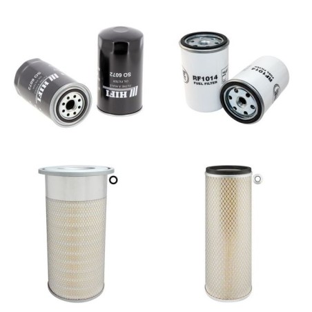 KOMATSU K 2-3620 Filter Service Kit Air Oil Fuel Filters w/KOMATSU  Eng.