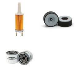KOMATSU PC02-1A Filter Service Kit w/KOMATSU 1D75 Eng.