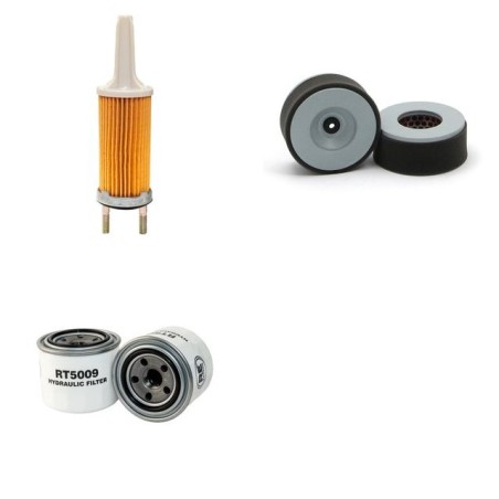 KOMATSU PC 02-1 A Filter Service Kit w/KOMATSU 1D75 Eng.