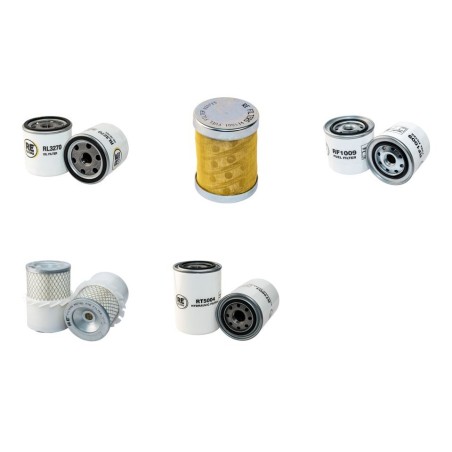 KOMATSU PC 05-6 Filter Service Kit w/Perkins 103-09 Eng.