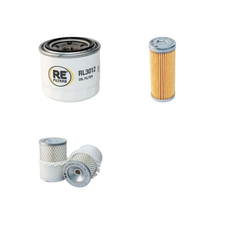 KOMATSU PC 05-6 Filter Service Kit Air Oil Fuel Filters w/Yanmar  Eng.