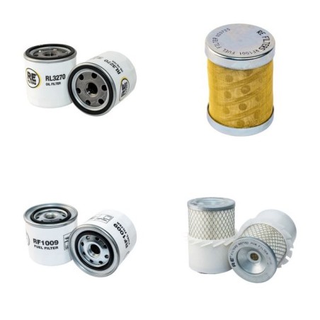 KOMATSU PC 05-7 E Filter Service Kit Air Oil Fuel Filters w/Perkins  Eng.
