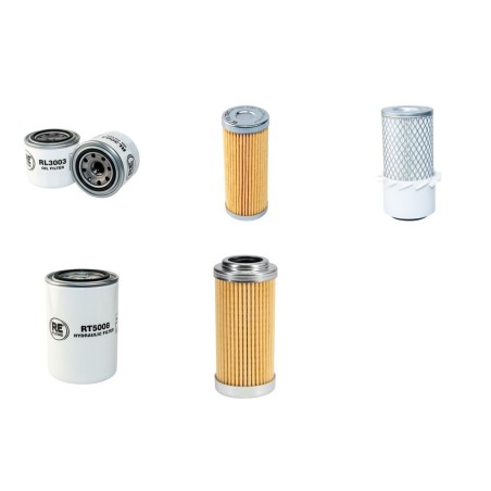 KOMATSU PC 07-2 Filter Service Kit w/Komatsu 3D72-F2 Eng.