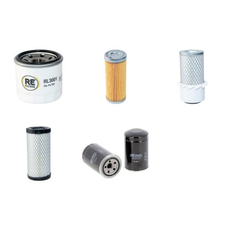 KOMATSU PC 09-1 Filter Service Kit w/Yanmar Eng. 2003-