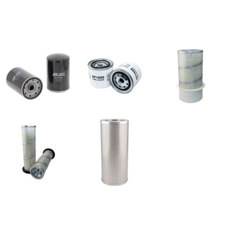 KOMATSU PC 100-2 Filter Service Kit w/Komatsu S4D105-5 Eng.