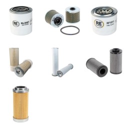 KOMATSU PC110R Filter Service Kit w/Komatsu S4D106-1Fb Eng.