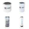 Filter Kit for Komatsu PC110R-1 Air Oil Fuel Filters with Komatsu S4D106 Engine YR 2008-