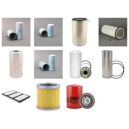 KOMATSU PC 1100-6 Filter Service Kit w/KOMATSU  Eng.