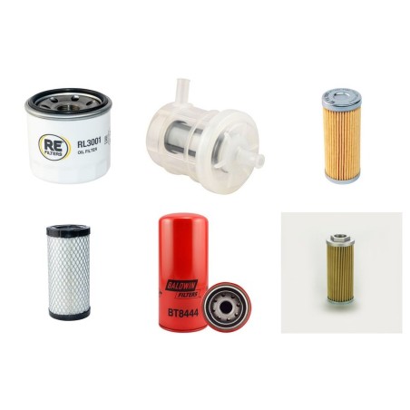 KOMATSU PC 12 R-8 /HS Filter Service Kit w/Yanmar Eng. SN F31493-