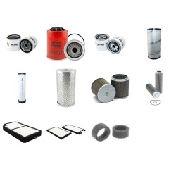 KOMATSU PC 138 US-2 Filter Service Kit w/Komatsu Eng. SN 4501-2006-