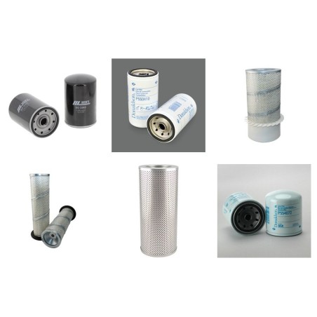 Filter Kit for Komatsu PC150LC with Komatsu Engine