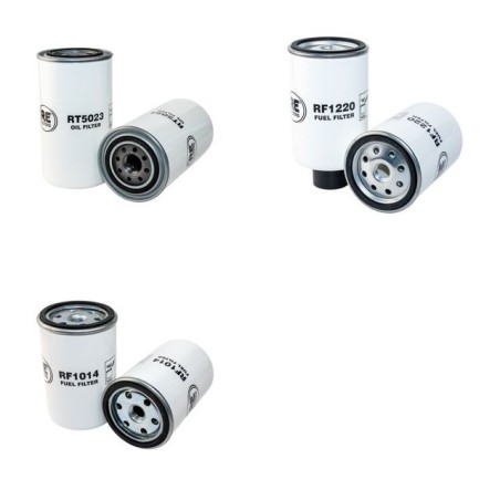 KOMATSU PC 150-6 LC Filter Service Kit Air Oil Fuel Filters w/Cummins  Eng.