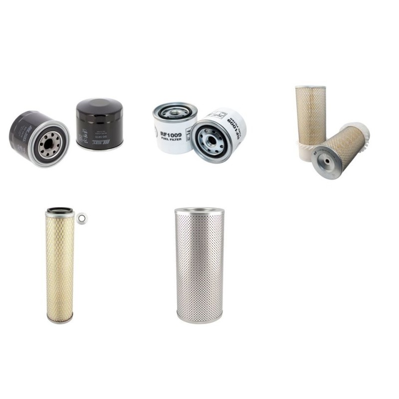 Filter Kit for Komatsu PC180-3LC/NLC with Komatsu Engine