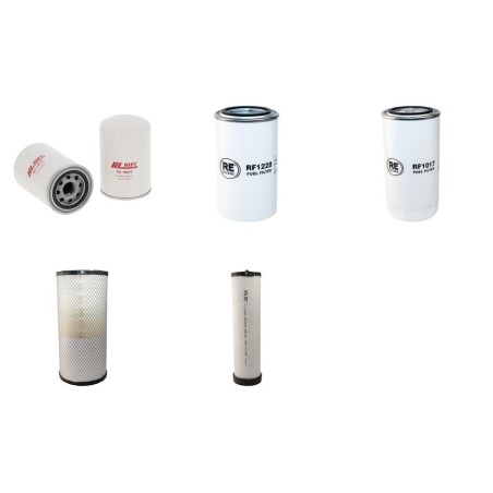 KOMATSU PC 180-8 LC Filter Service Kit Air Oil Fuel Filters w/KOMATSU  Eng.