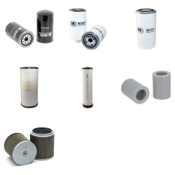 Filter Kit for Komatsu PC190-8LC/NLC with Komatsu SAA4D107E-1D Engine Serial No 21872538-
