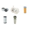 Filter Kit for Komatsu PC20MRX-1 with Komatsu 3D74E-N3A Engine Serial No 10001- YR 2004-