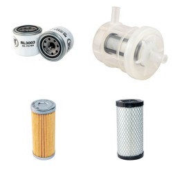 KOMATSU PC 20 MRX-1 Filter Service Kit Air Oil Fuel Filters w/KOMATSU 3D74E-N3A Eng. SN  10001- YR  2004-