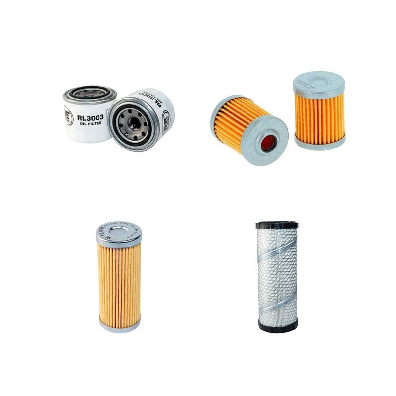 Komatsu PC20R Filter Service Kit Air, Oil, Fuel Filters Before S/N - F307090