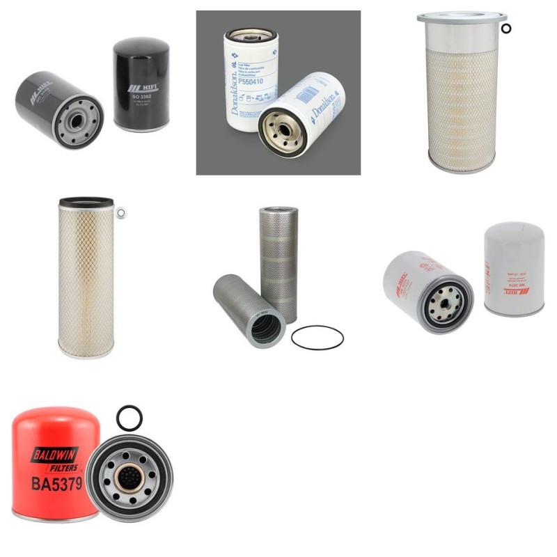 KOMATSU PC 210-3 LC Filter Service Kit w/KOMATSU  Eng.