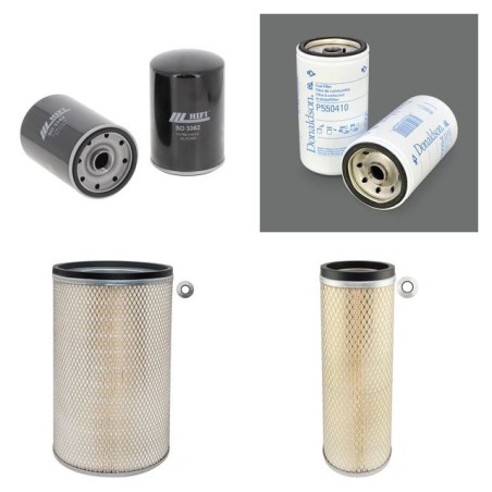 Filter Kit for Komatsu PC220-3 Air Oil Fuel Filters Serial No -78505