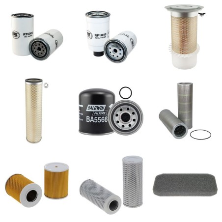 KOMATSU PC 240-5 K Filter Service Kit w/Perkins 1006-6T Eng.