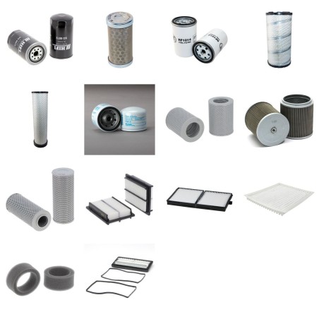 Filter Kit for Komatsu PC240-7LC with Komatsu Engine Serial No K40884-
