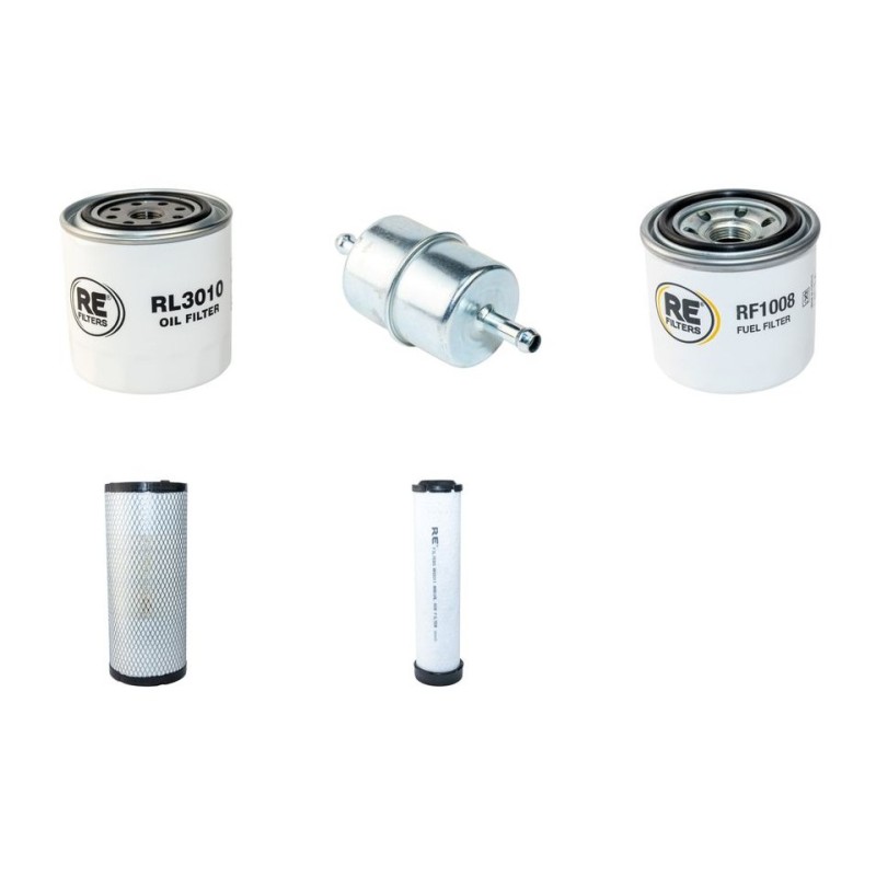 AUSA T 235 H TAURULIFT Filter Service Kit Air Oil Fuel Filters w/Kubota V2403-M-EU33 Eng.   YR  2012-
