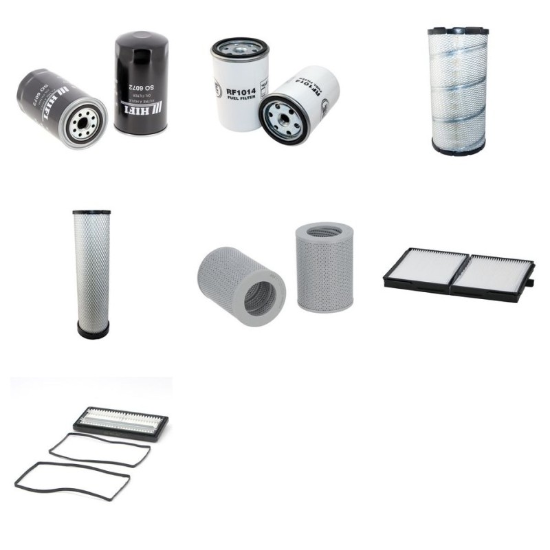 Filter Kit for Komatsu PC290-6KNLC with Komatsu Engine 2005-