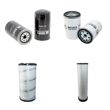 Filter Kit for Komatsu PC290-6KNLC Air Oil Fuel Filters with Komatsu Engine YR 2005-
