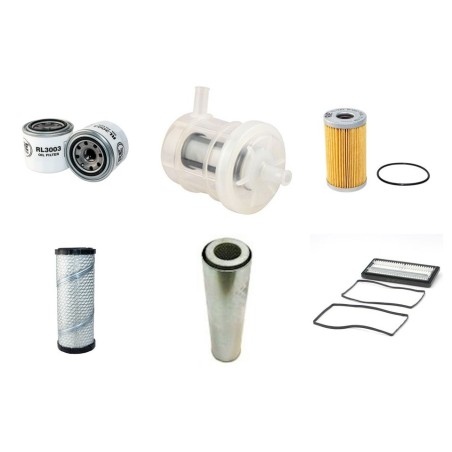 Filter Kit for Komatsu PC30MXR with Yanmar 3D84E-3K Engine YR 2003-
