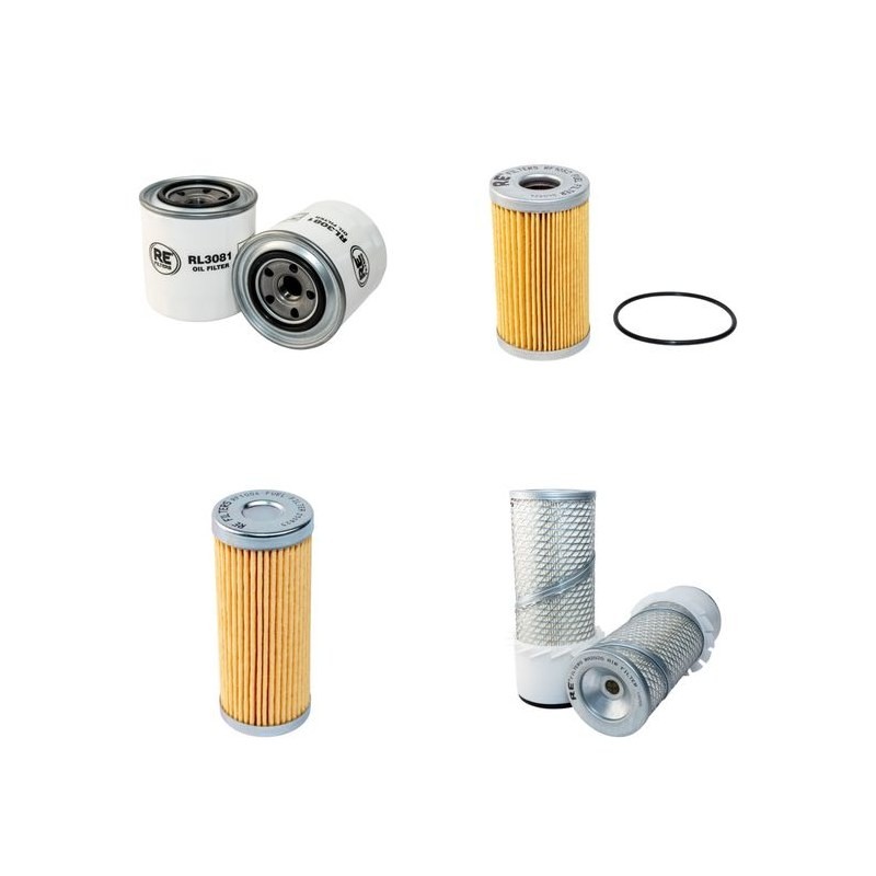 KOMATSU PC 30-6 Filter Service Kit w/KOMATSU 3D841G Eng.
