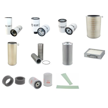 Filter Kit for Komatsu PC340-6 with Komatsu SA6D114-1 Engine