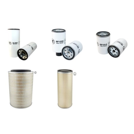 Filter Kit for Komatsu PC340-6 with Komatsu SA6D114-1 Engine