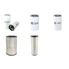 Filter Kit for Komatsu PC340-7E0 Air Oil Fuel Filters with Komatsu Engine YR 2007-