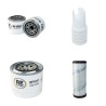 Filter Kit for Komatsu PC35MR3 Air Oil Fuel Filters with Komatsu 3D88EBPDA Engine YR 2007-