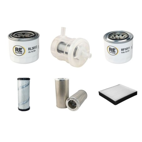 KOMATSU PC 35 R-8 Filter Service Kit w/Yanmar  Eng. SN  F21701-