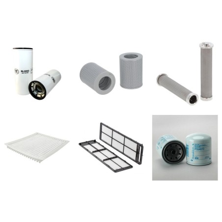Filter Kit for Komatsu PC350-7 with Komatsu SAA6D114E2A Engine YR 2011