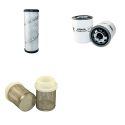 AUSA X 1100 RH Filter Service Kit w/ISUZU AK4LE2PW14 Eng.   YR  2011-