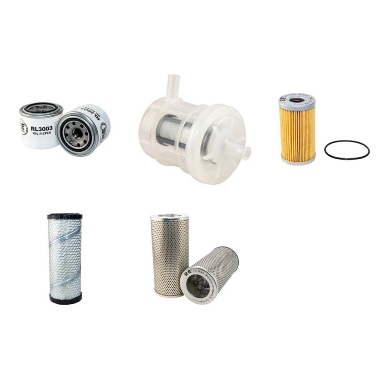 KOMATSU PC 40 MXR/MR Filter Service Kit w/Yanmar 4D88E-3HC Eng.   YR  2003-