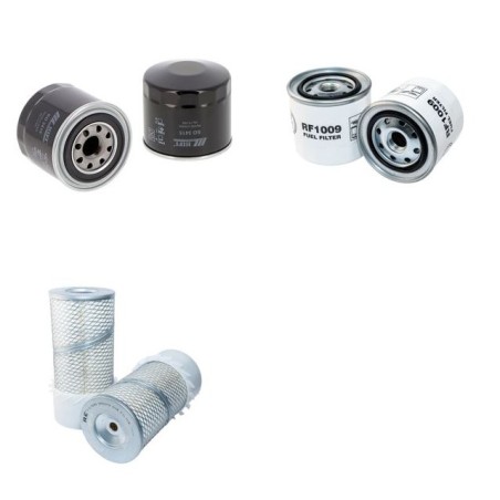 KOMATSU PC 40-3 Filter Service Kit Air Oil Fuel Filters