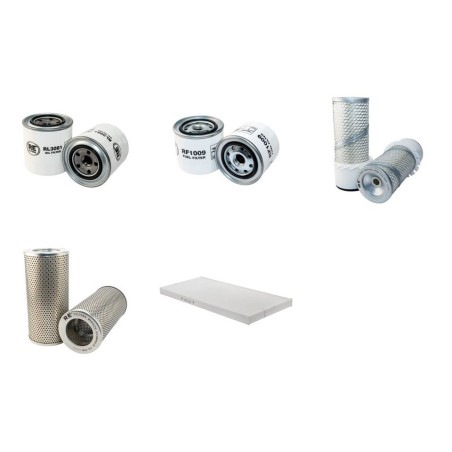 KOMATSU PC 40-6 Filter Service Kit w/KOMATSU 3D95-S1 Eng.