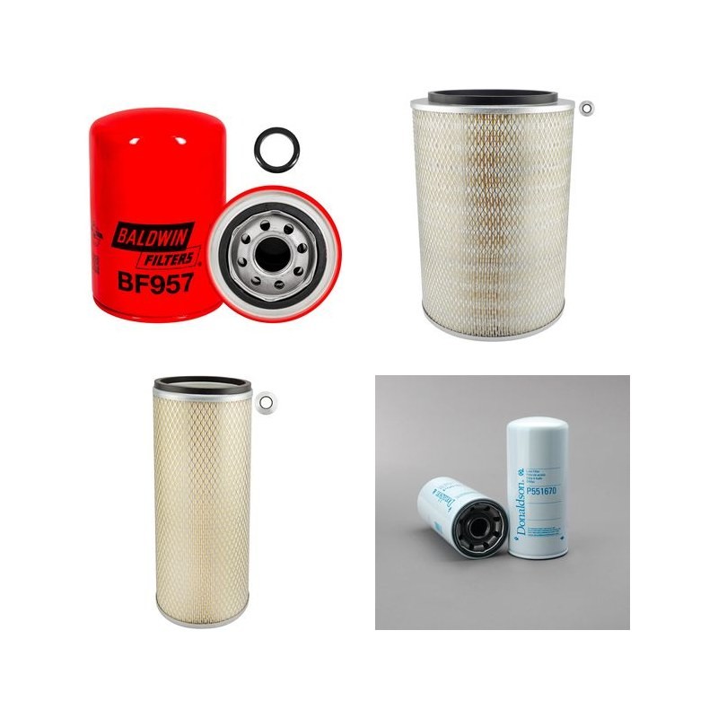 KOMATSU PC 400-5 LC Filter Service Kit w/KOMATSU  Eng.